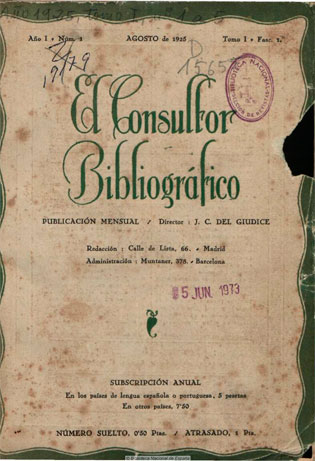 El Consultor Bibliográfico